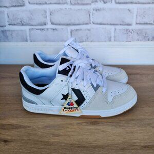 ⭐Converse CL98 OX Low Top Size 5 Men's shoes Sneakers White Black A15041C⭐